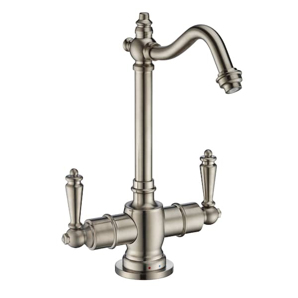 Whitehaus Point Of Use Instant Hot/Cold Water Drinking Faucet W/ Traditional Swi WHFH-HC1006-BN - main